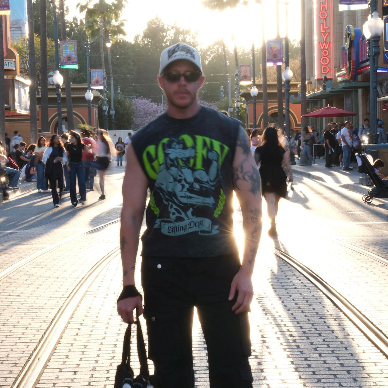 Goofy's Gym Cutoff Muscle Tank