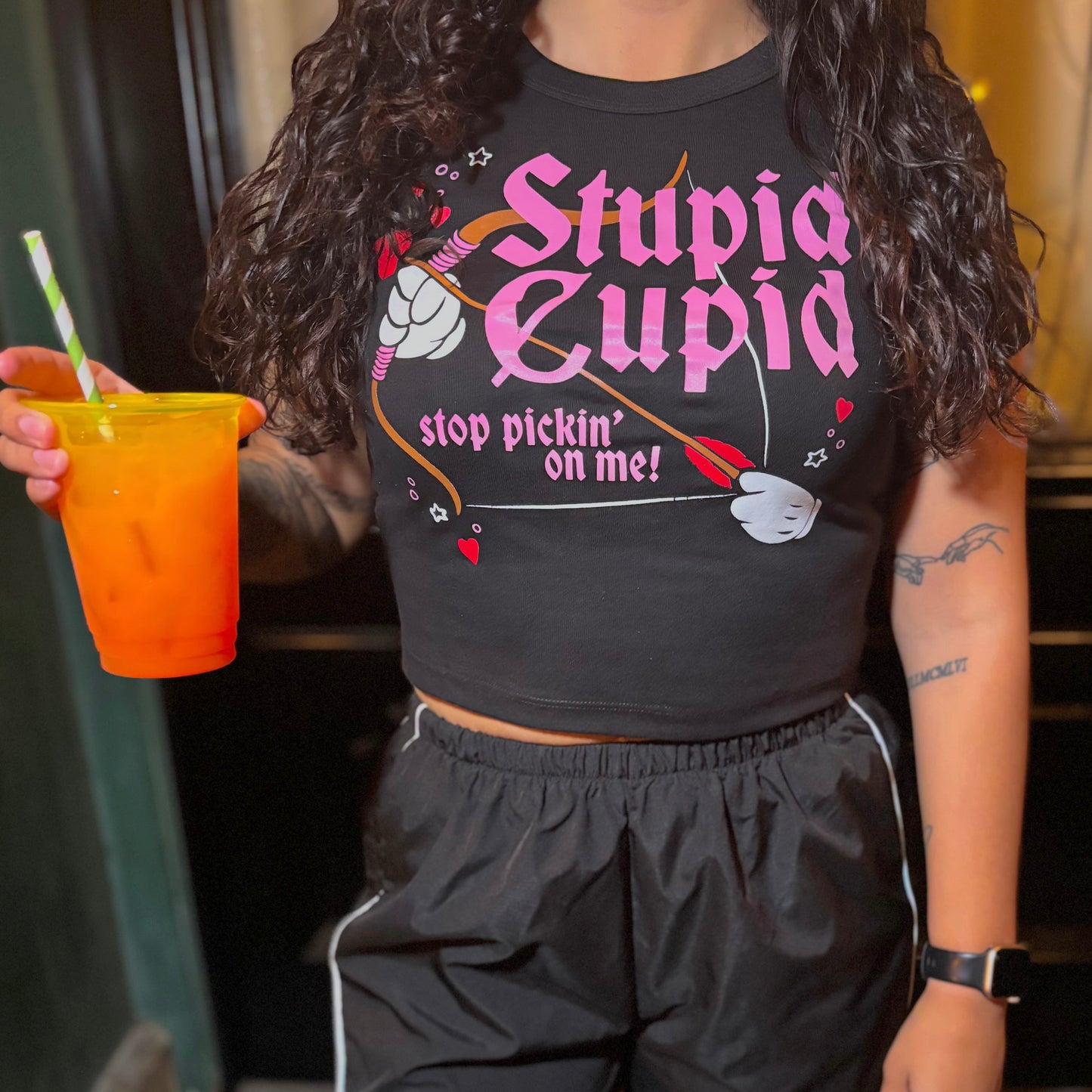 Stupid Cupid - Baby Tee