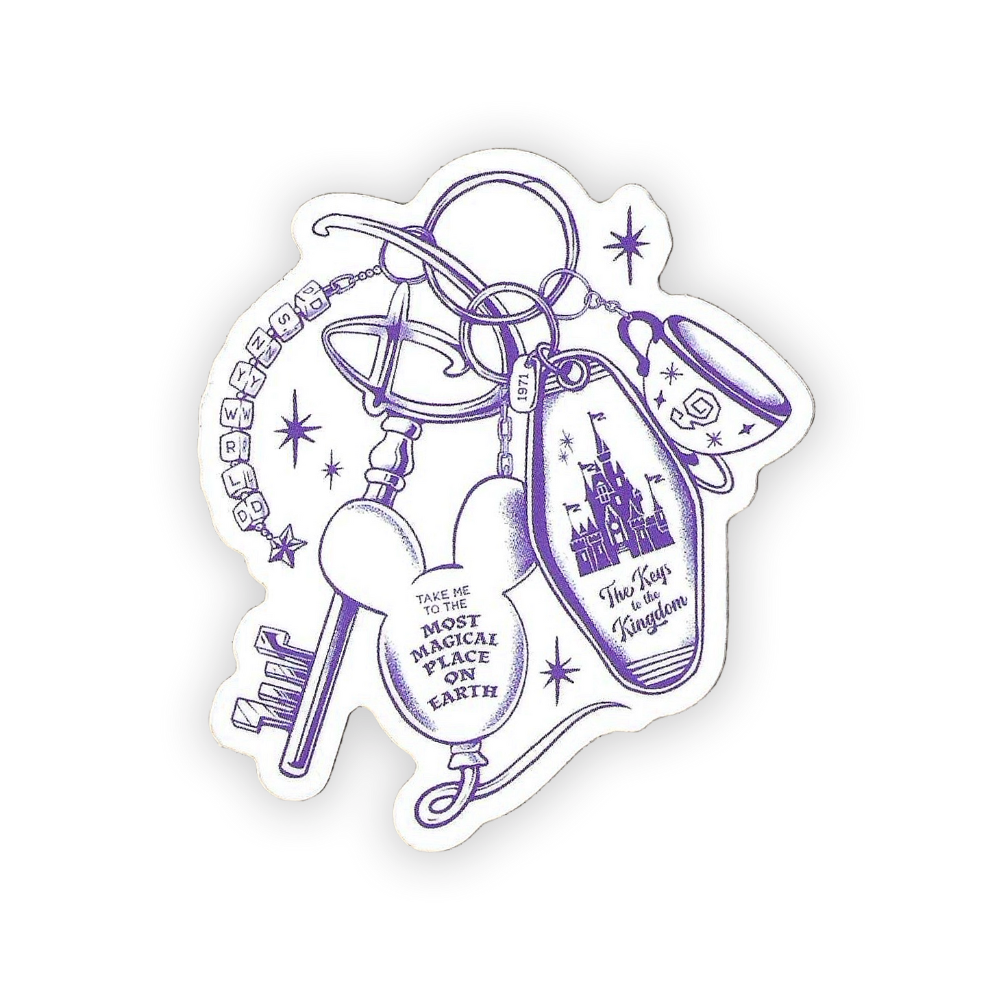 Keys to the Kingdom Sticker