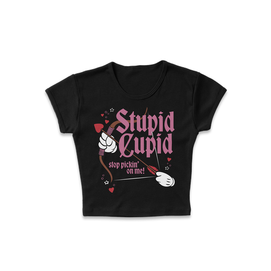 Stupid Cupid - Baby Tee