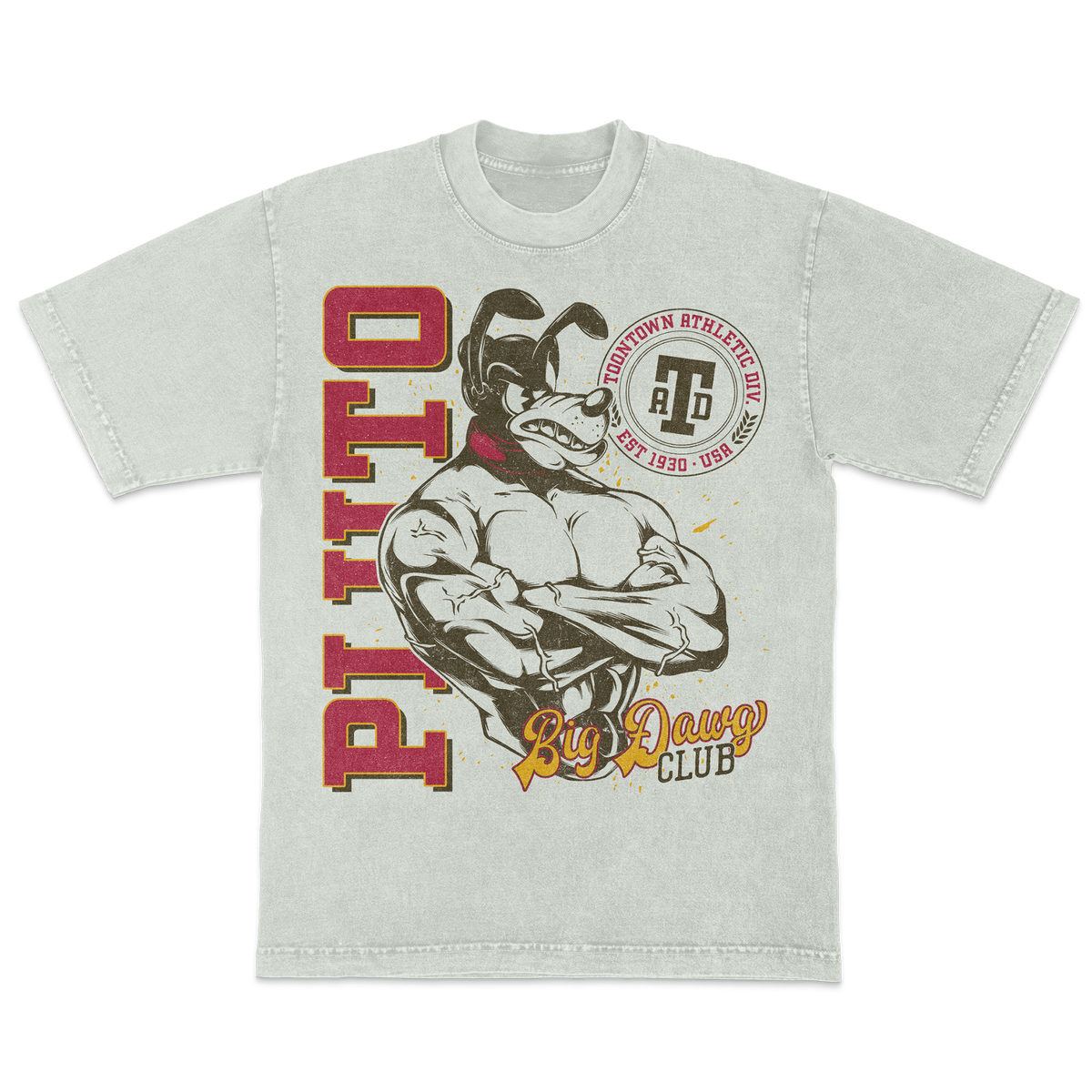 Big Dawg Club Tee | Pluto, Toontown, Workout, Fitness, Lifting 