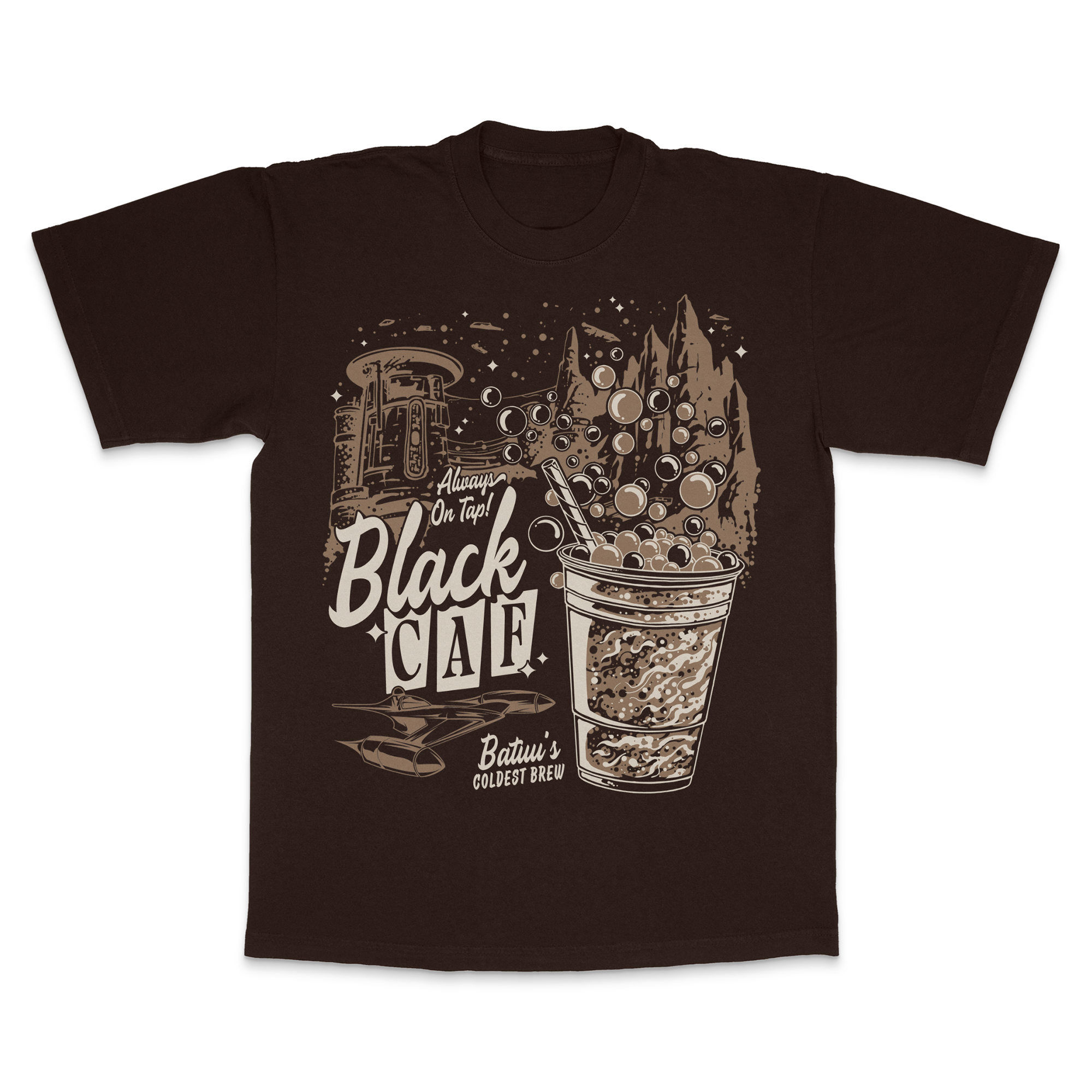 Black Caf Cantina Tee