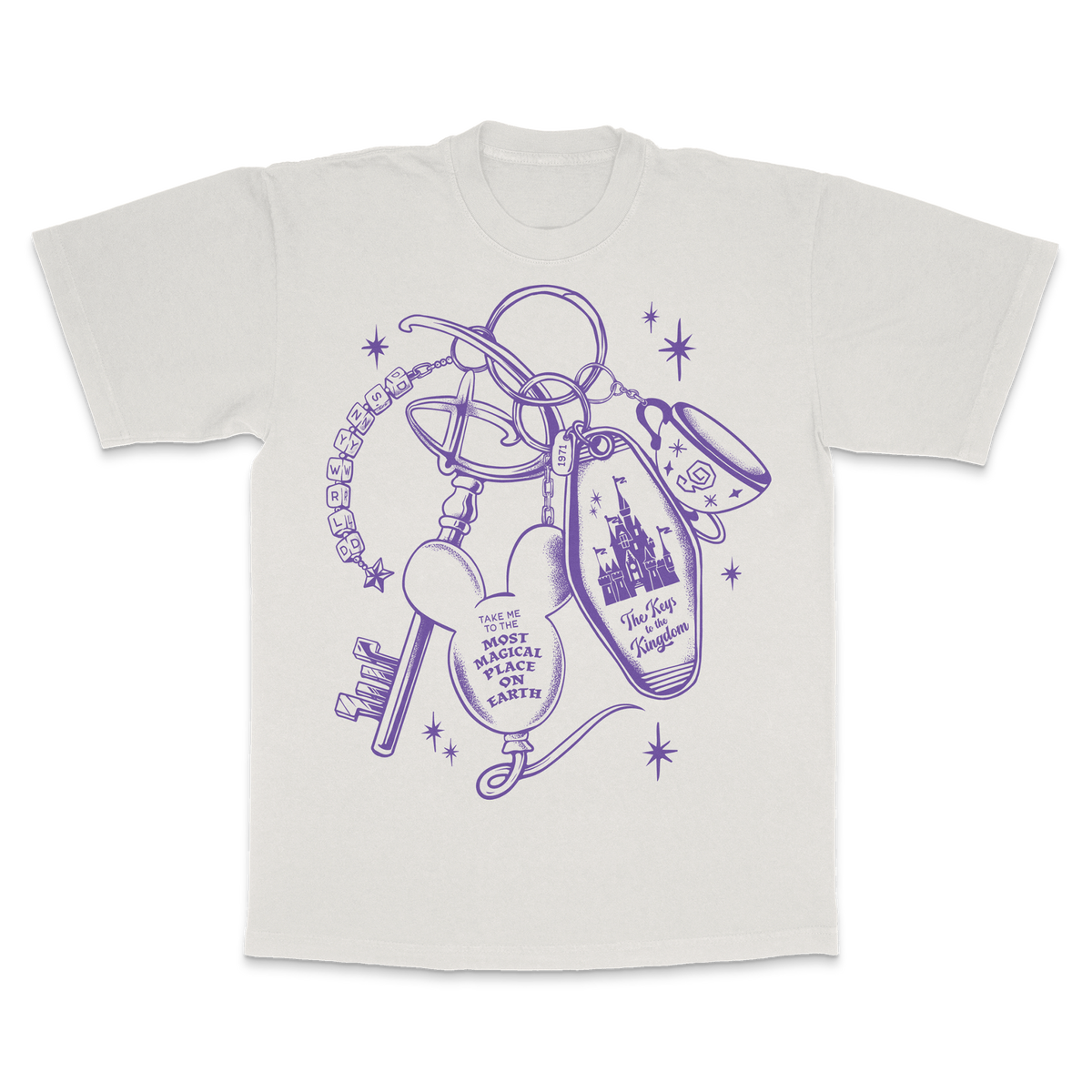 Keys to the Kingdom Tee | Disney World, Keychains, WDW, Magic 