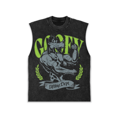 Goofy's Gym Cutoff Muscle Tank