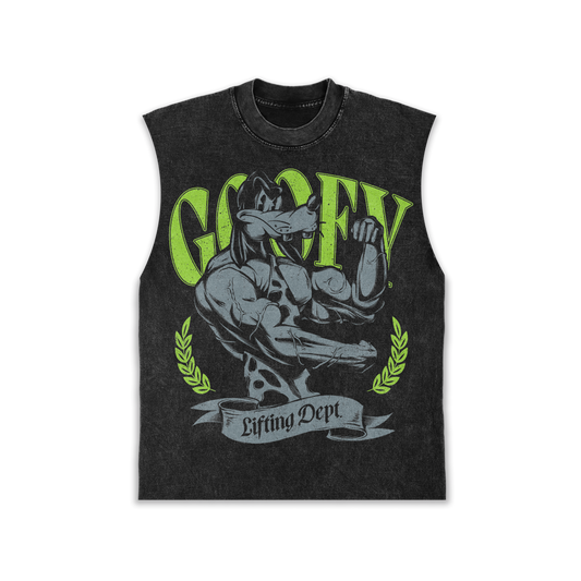 Goofy's Gym Cutoff Muscle Tank