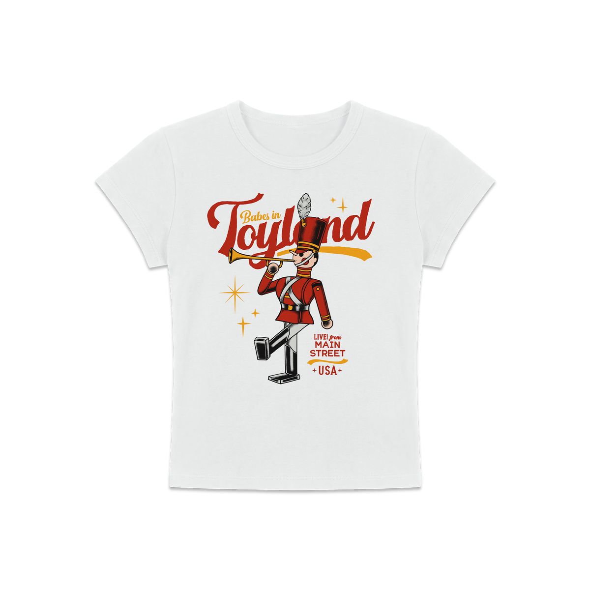 Babes on Parade Full-Length Baby Tee