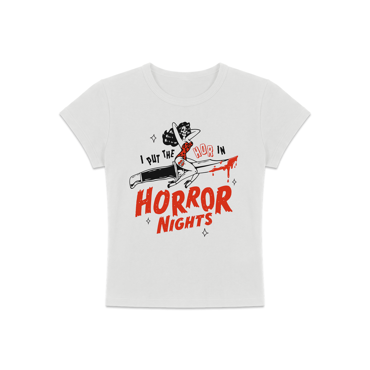 Dressed To Kill Full-Length Baby Tee