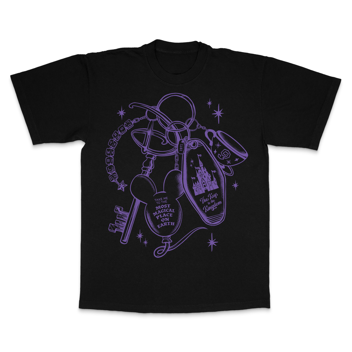 Keys to the Kingdom Tee | Disney World, Keychains, WDW, Magic 