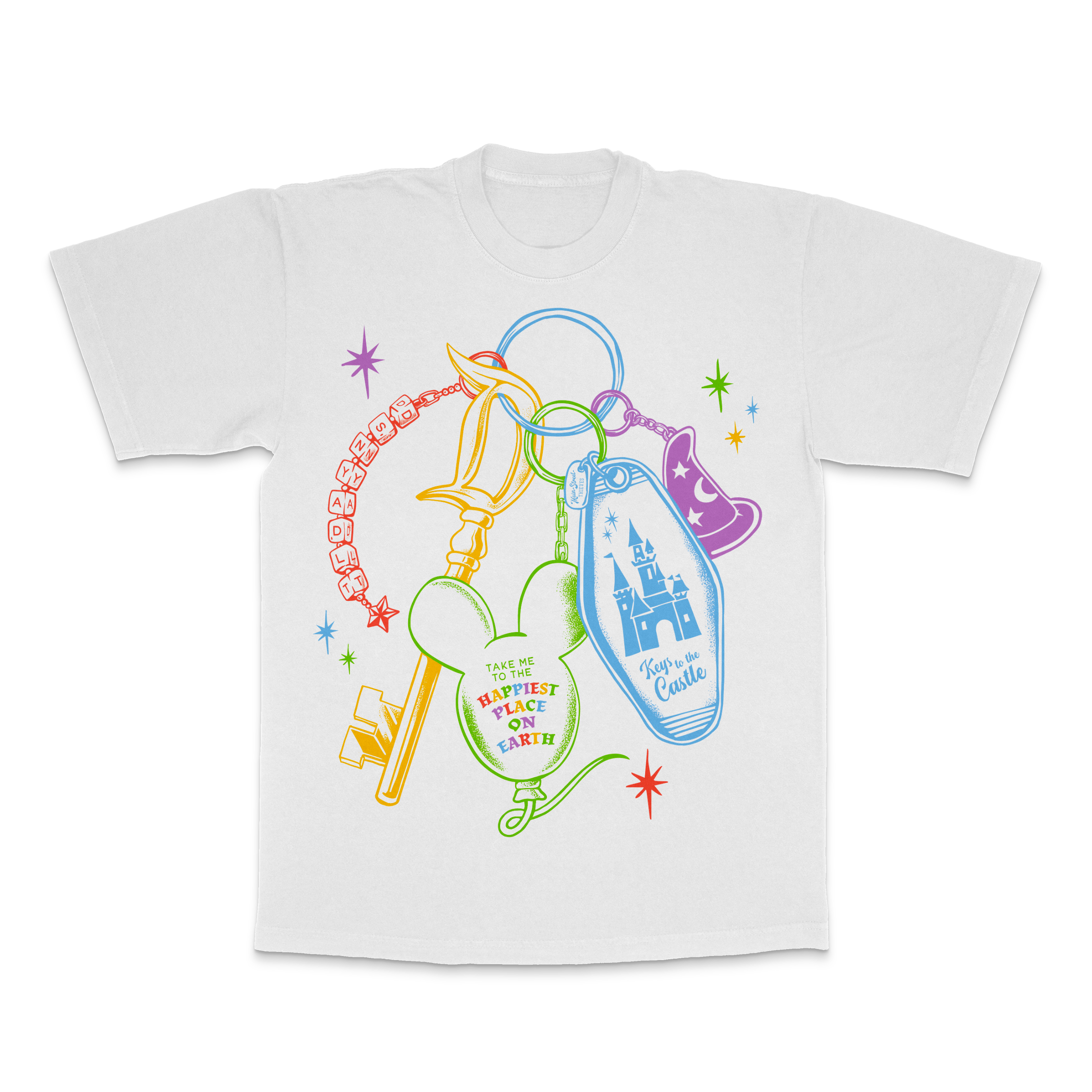 Keys to the Rainbow Tee