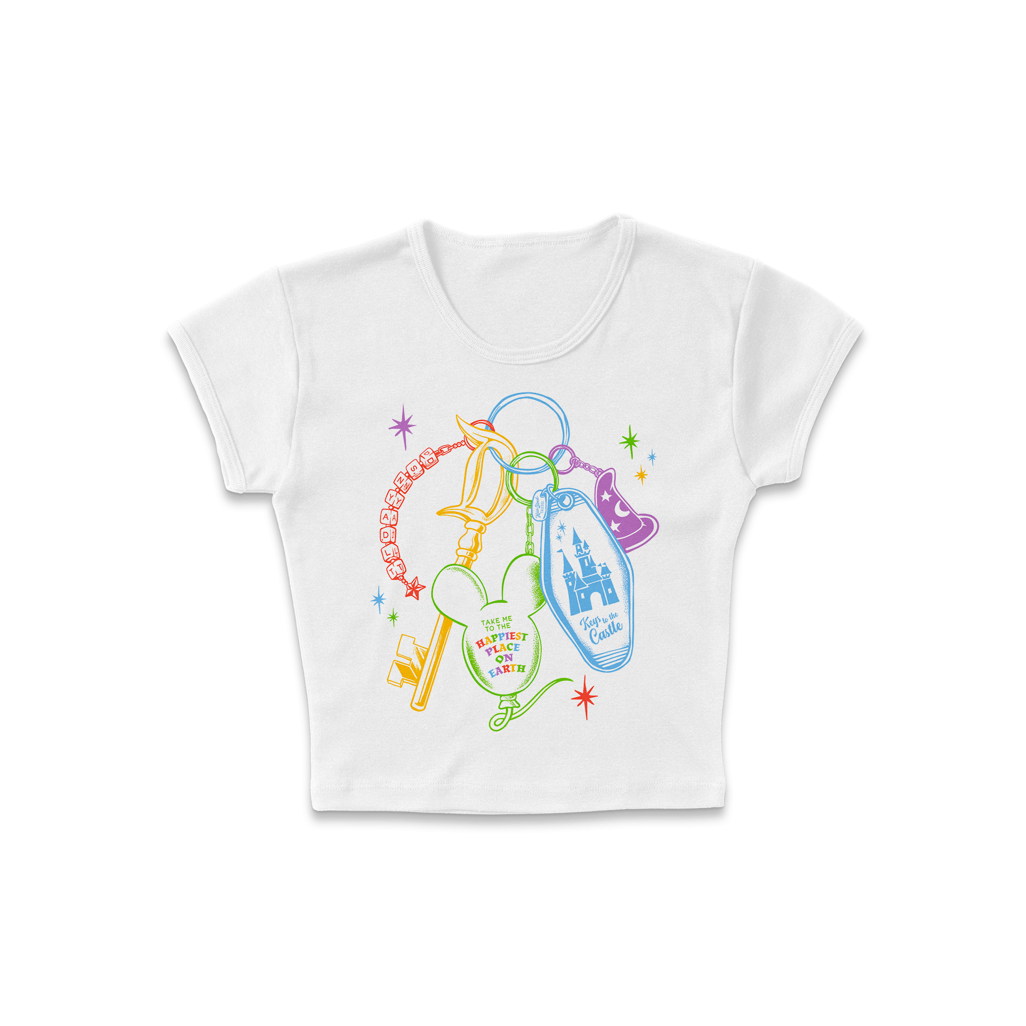 Keys to the Rainbow - Baby Tee