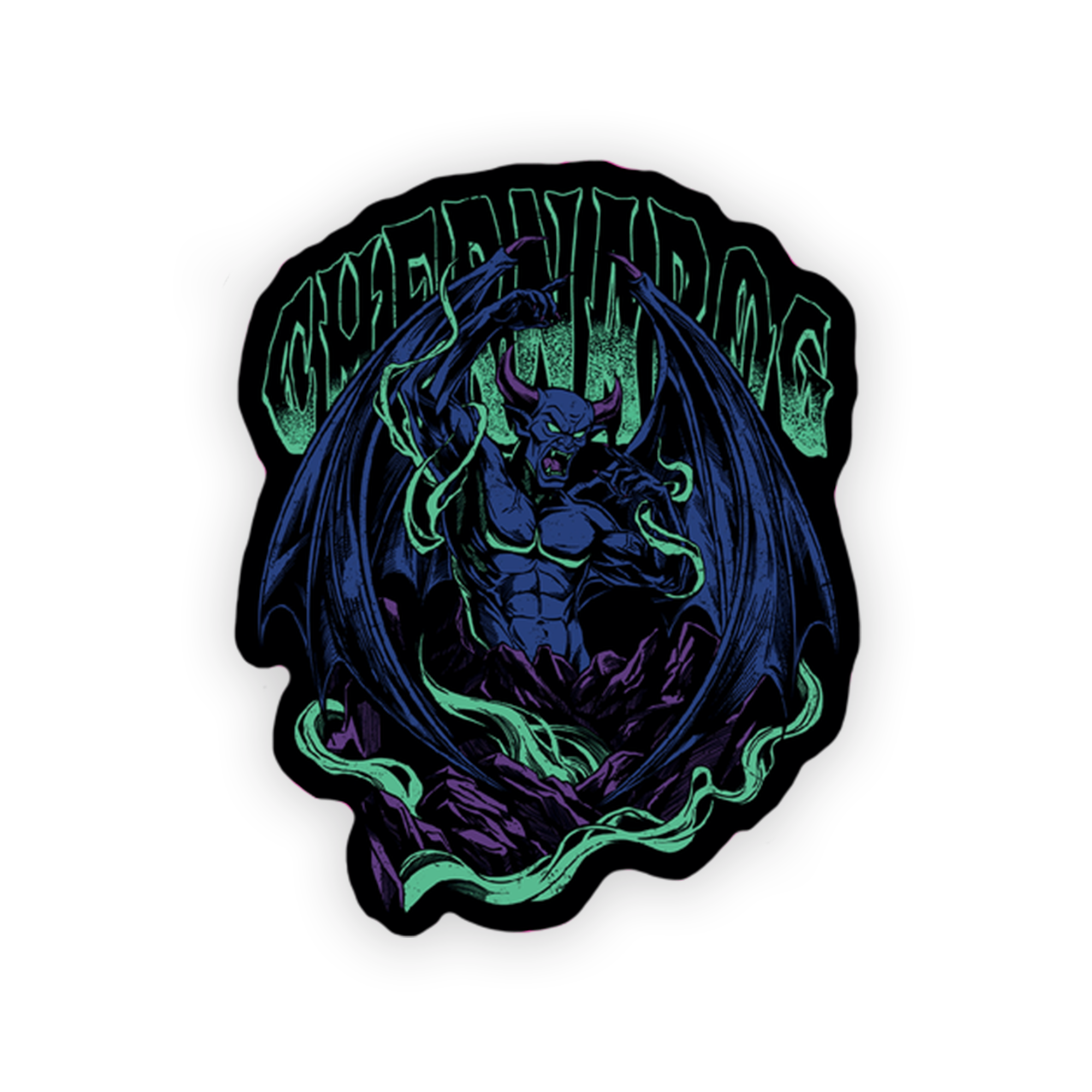 Bog Boy Sticker