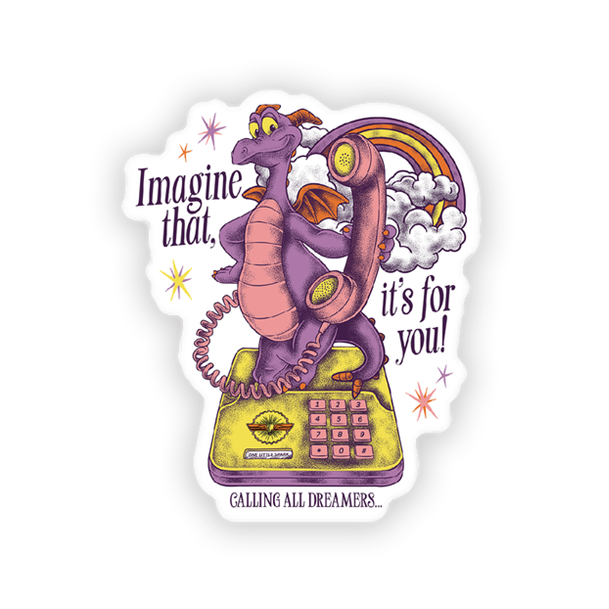 Imagine That Sticker