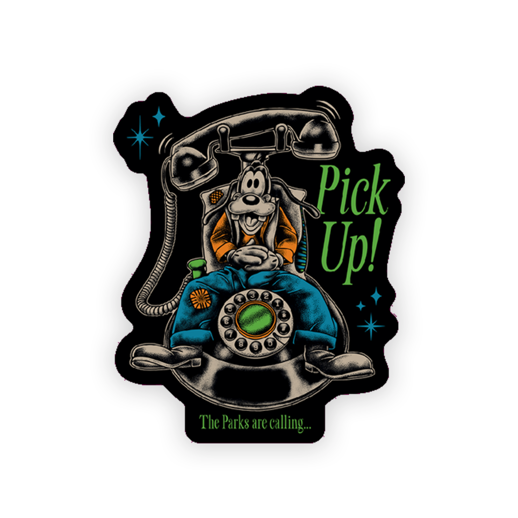 Wake Up Call Sticker