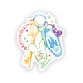 Keys to the Rainbow Sticker