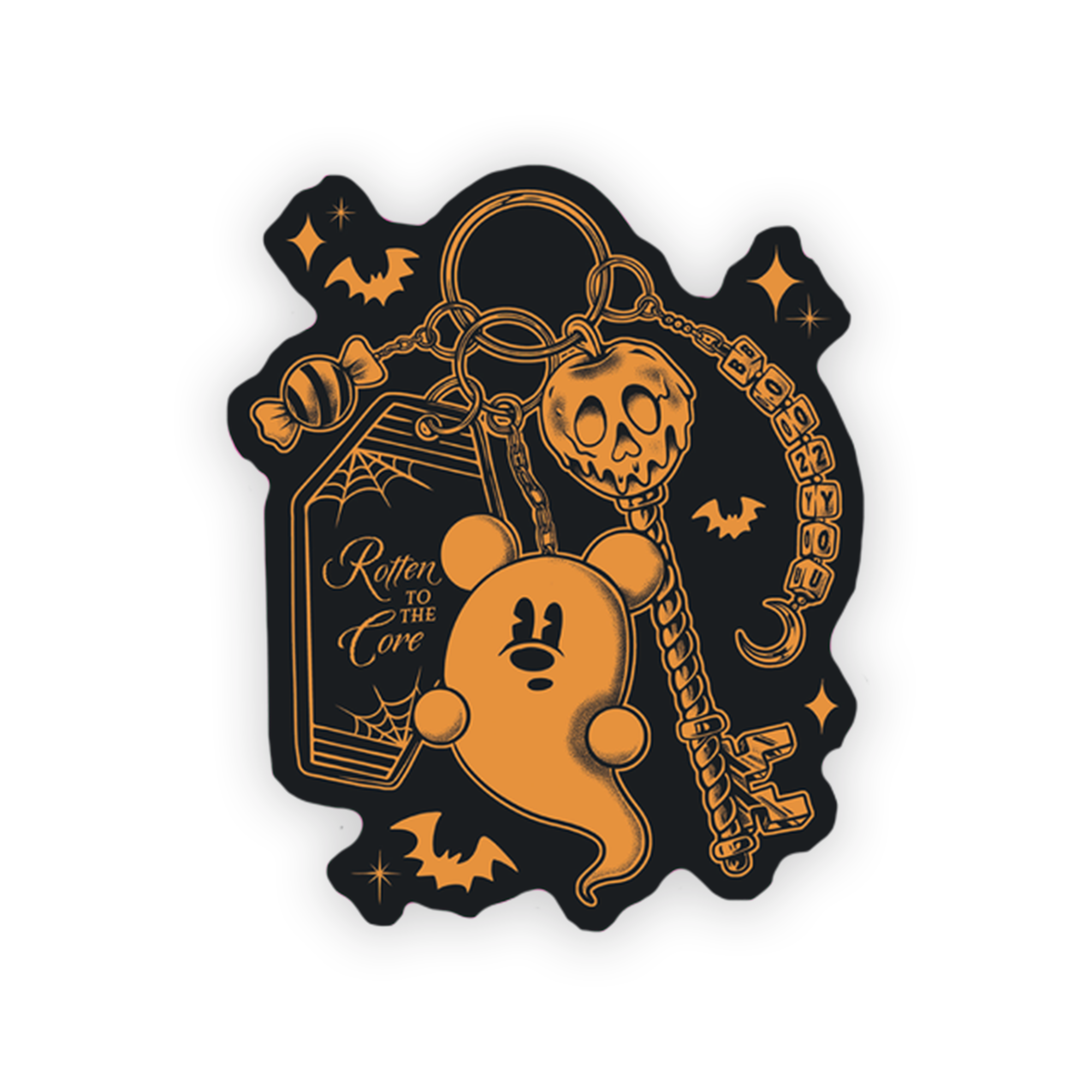 Rotten to the Core Sticker