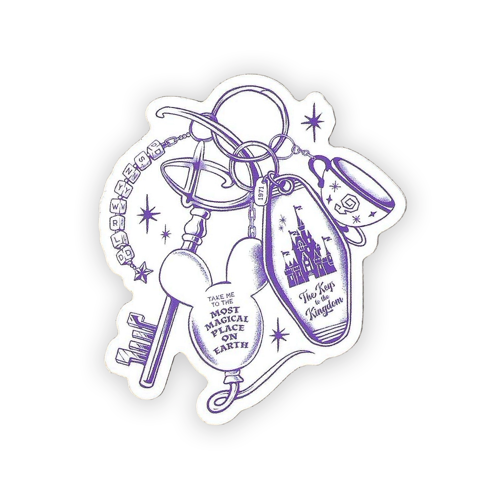 Keys to the Kingdom Sticker
