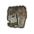 Black Caf Cantina Sticker