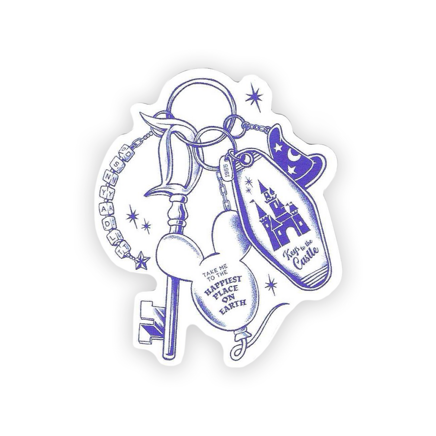 Keys to the Castle Sticker