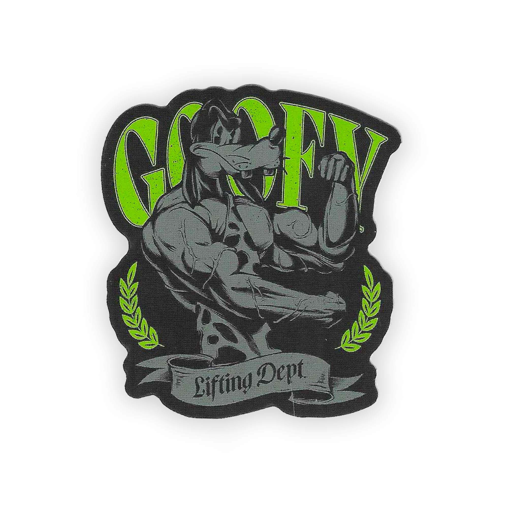 Goofy's Gym Sticker